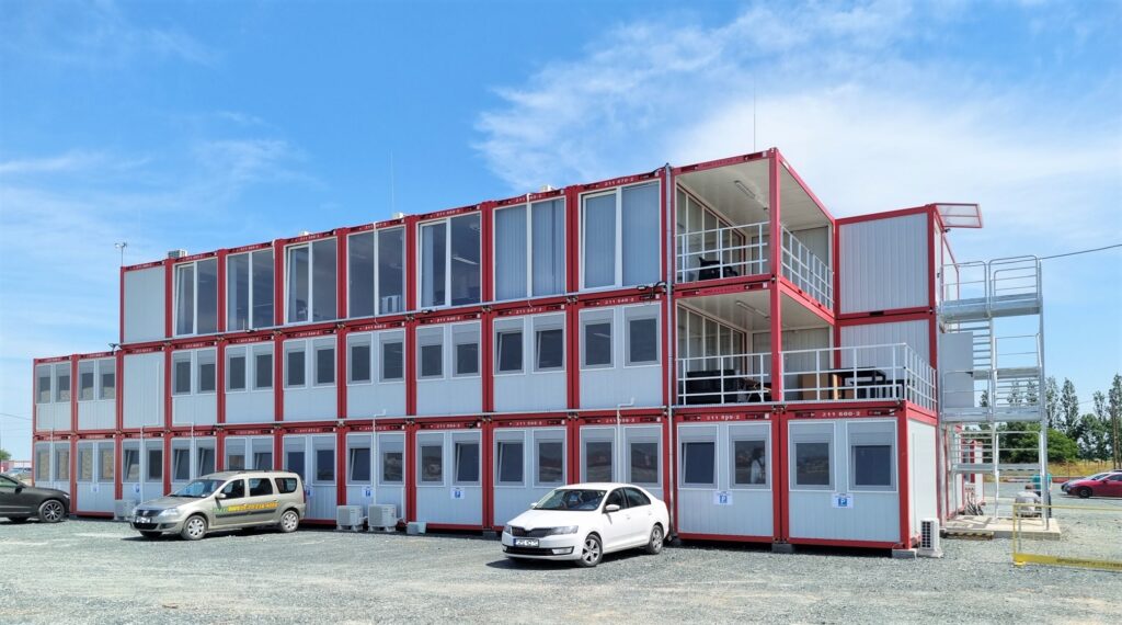 Office container building