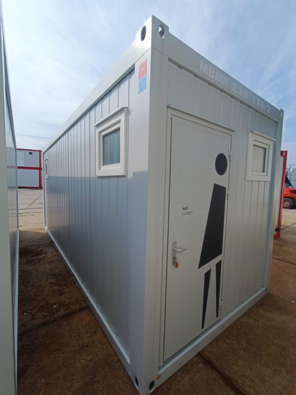 20' női wc konténer