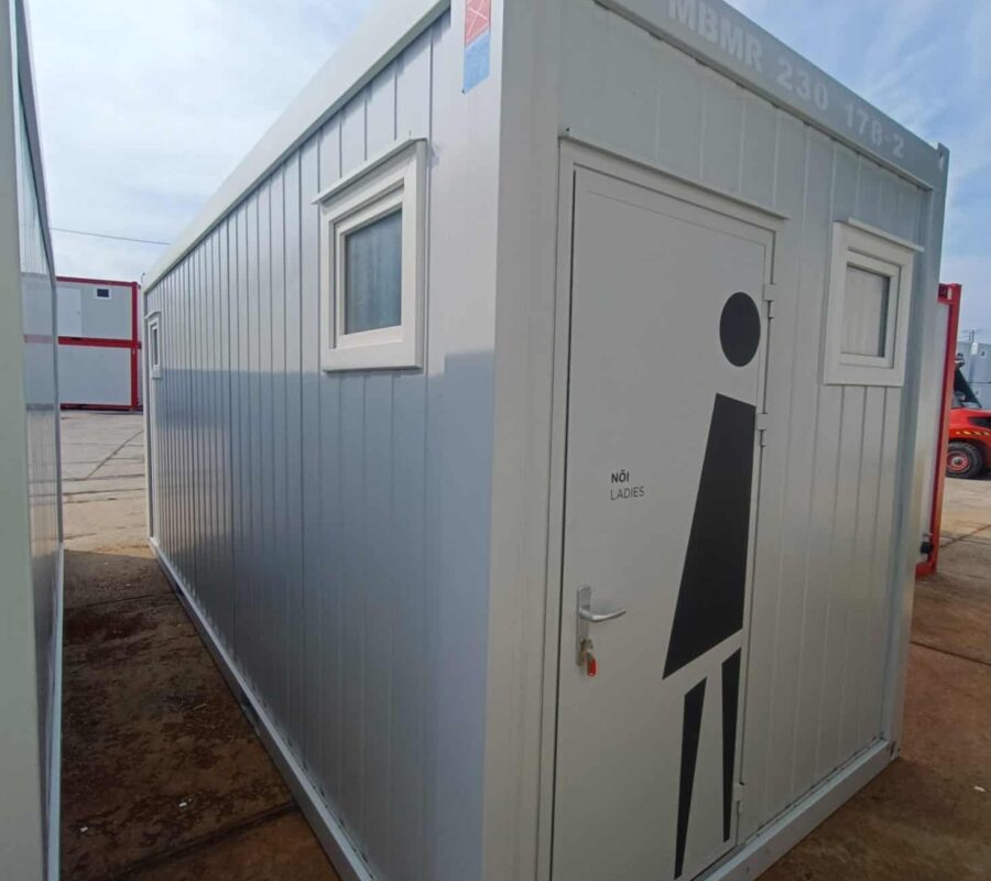 20' női wc konténer