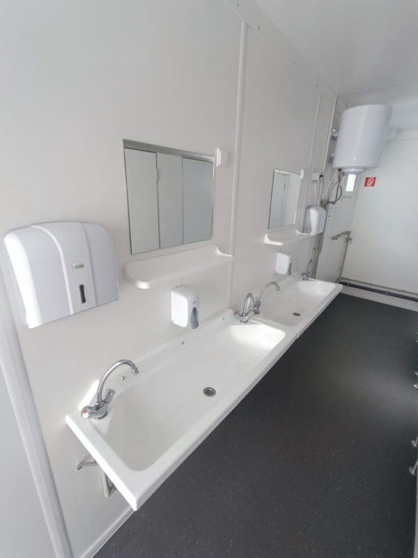 20' női wc konténer