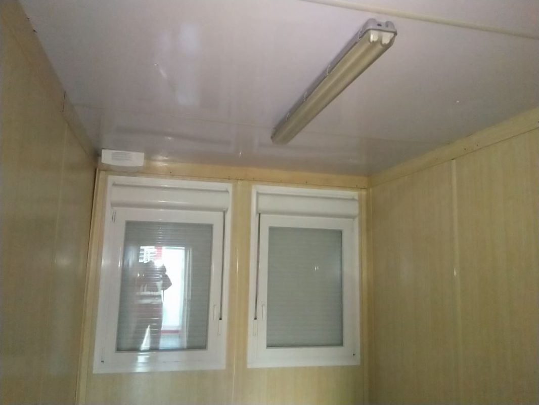 20' HC irodakonténer szaniteregységgel