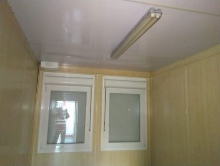 20' HC irodakonténer szaniteregységgel