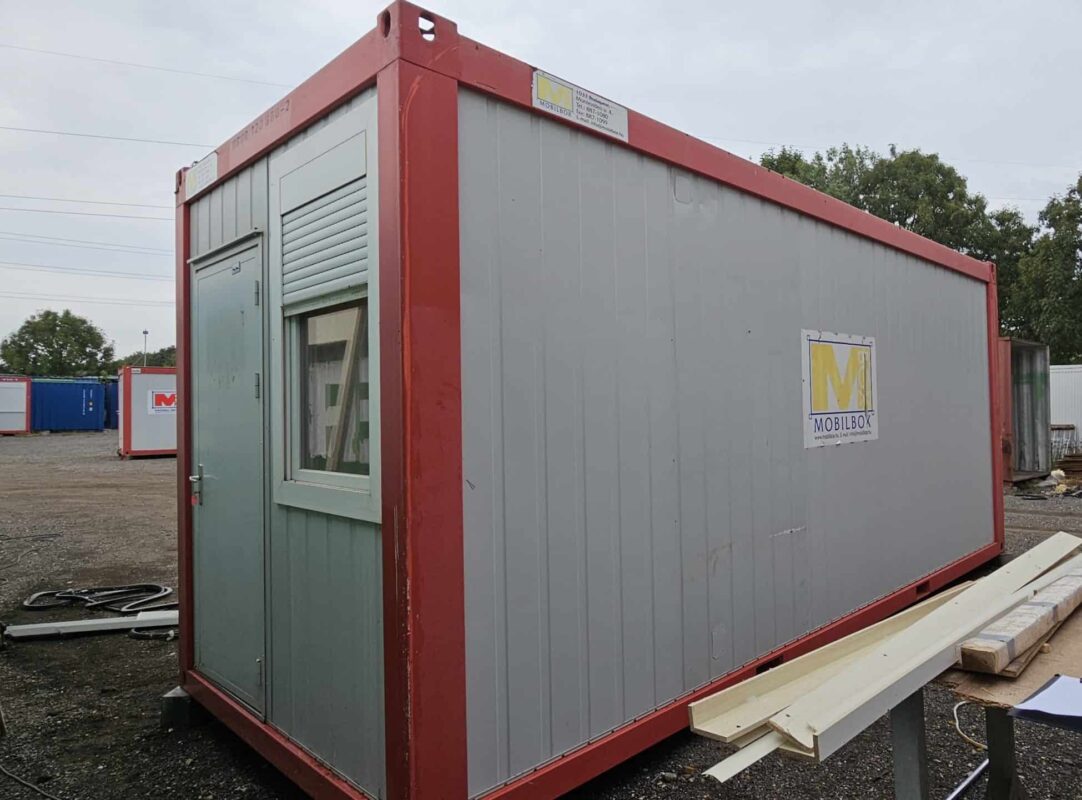 20' HC irodakonténer szaniteregységgel