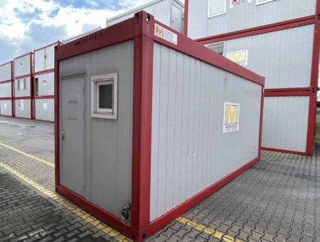 20' irodakonténer szaniteregységgel