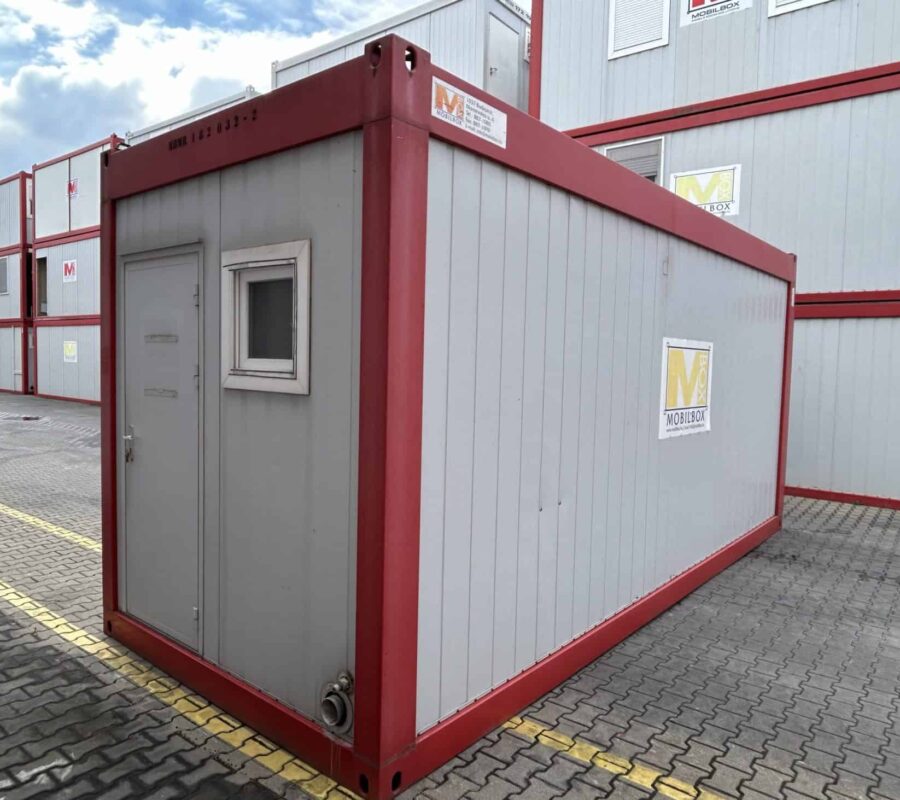 20' irodakonténer szaniteregységgel