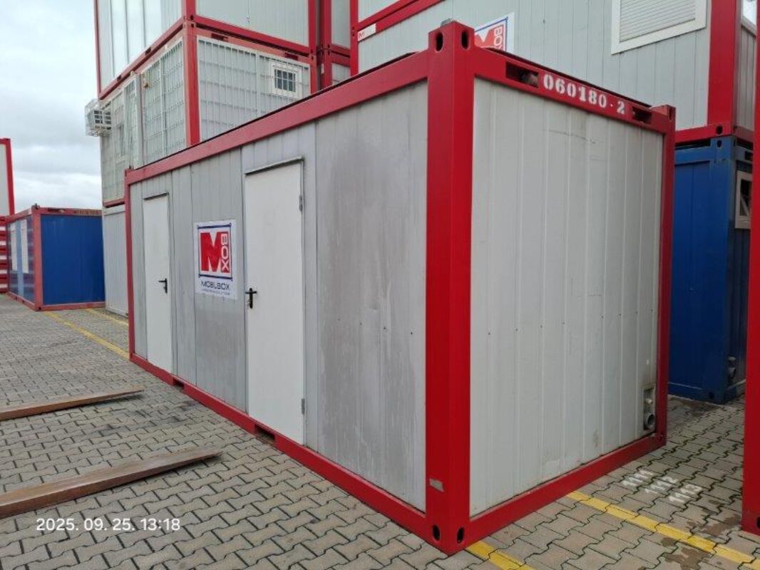 20' szaniterkonténer