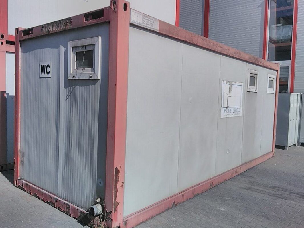 20' szaniterkonténer