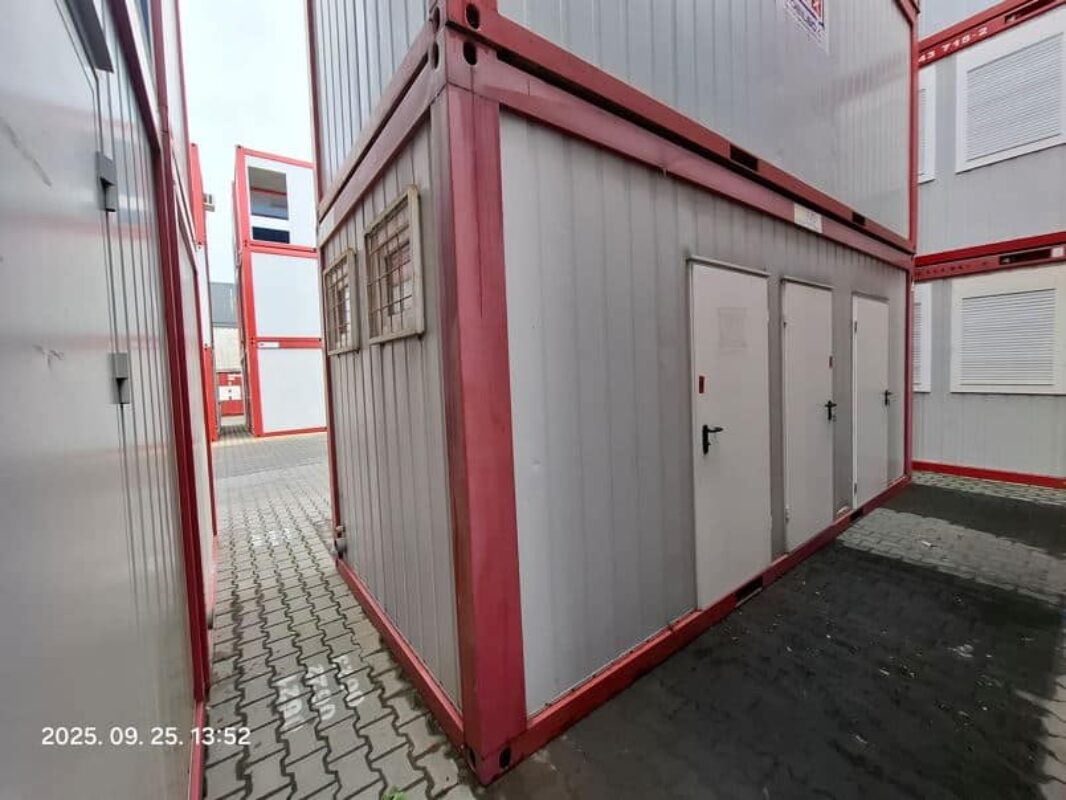 20' HC szaniterkonténer