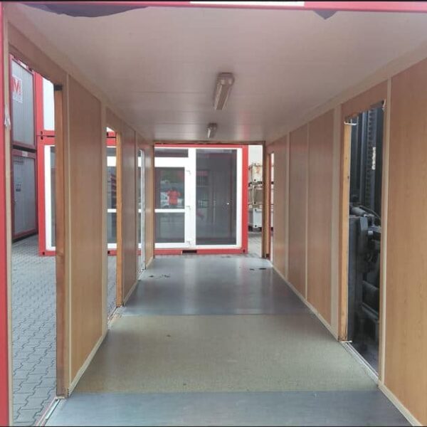 24' irodakonténer fém váz