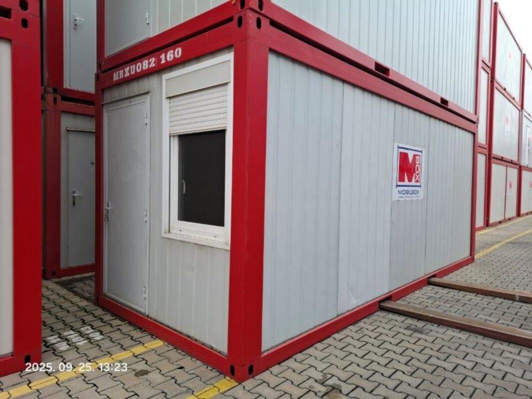 20' irodakonténer szaniteregységgel