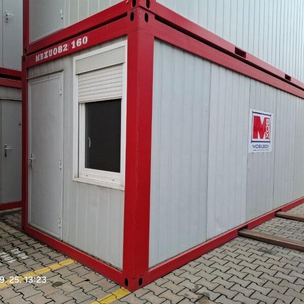 20' irodakonténer szaniteregységgel