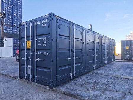 40' HC egyutas raktárkonténer 7.500 EUR + ÁFA