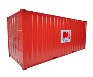 20' konténer: 14 m2