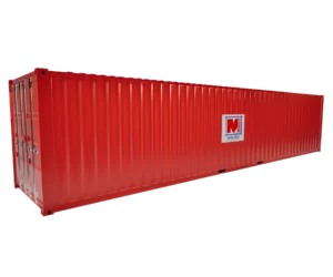 40' konténer: 28 m2