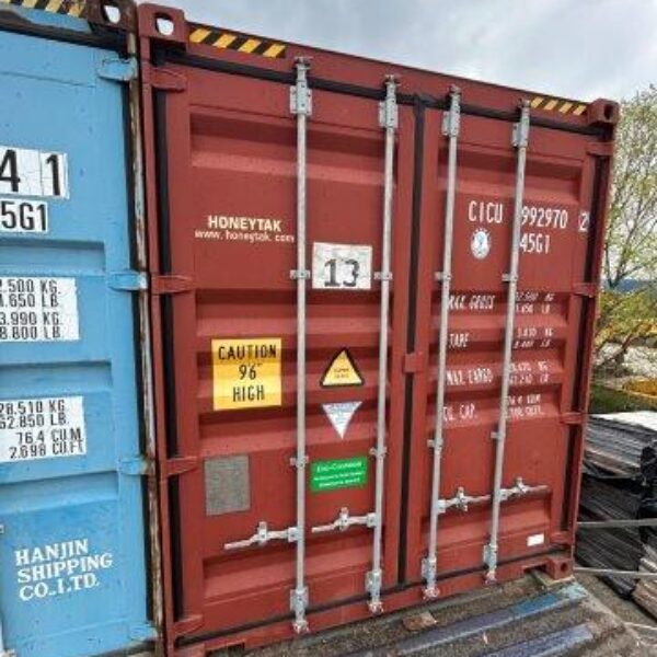 40’ tengeri raktárkonténer AKCIÓ április 5-ig! 370.000 Ft + ÁFA