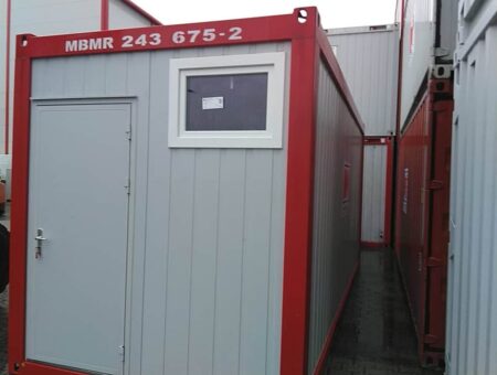 20′ újszerű irodakonténer