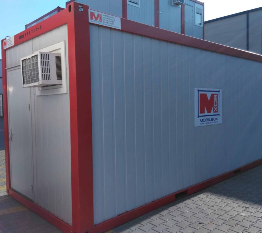 20′ használt irodakonténer
