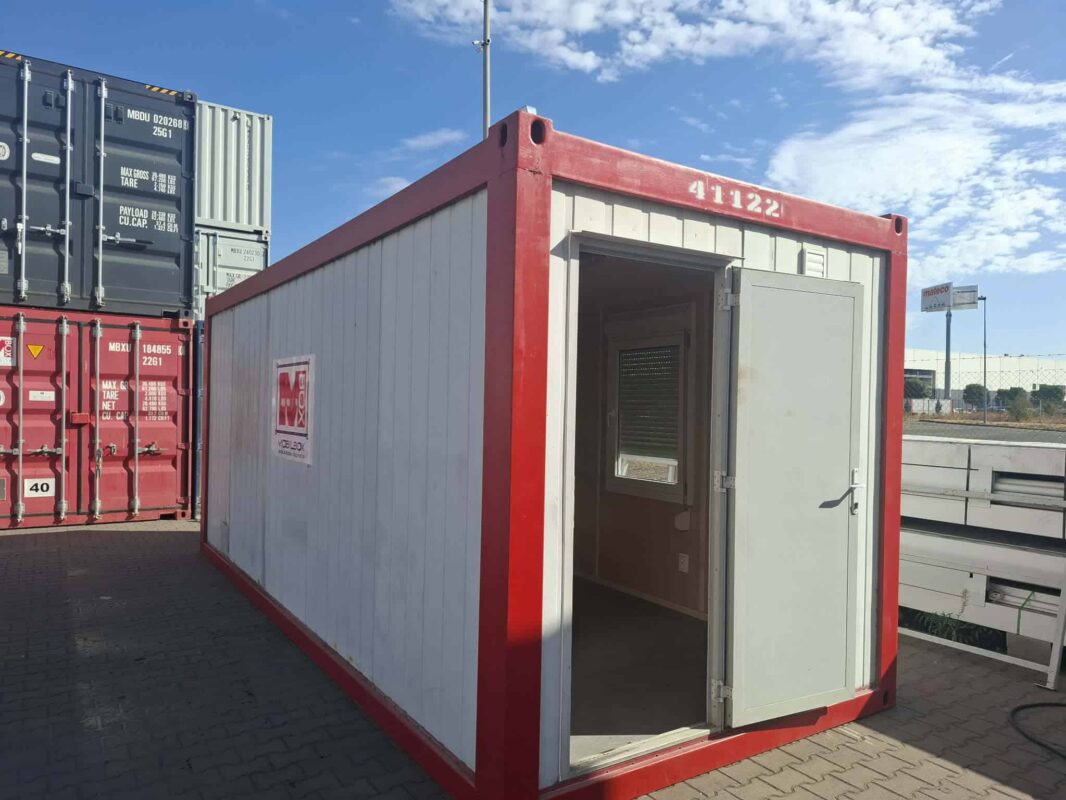 20' használt irodakonténer